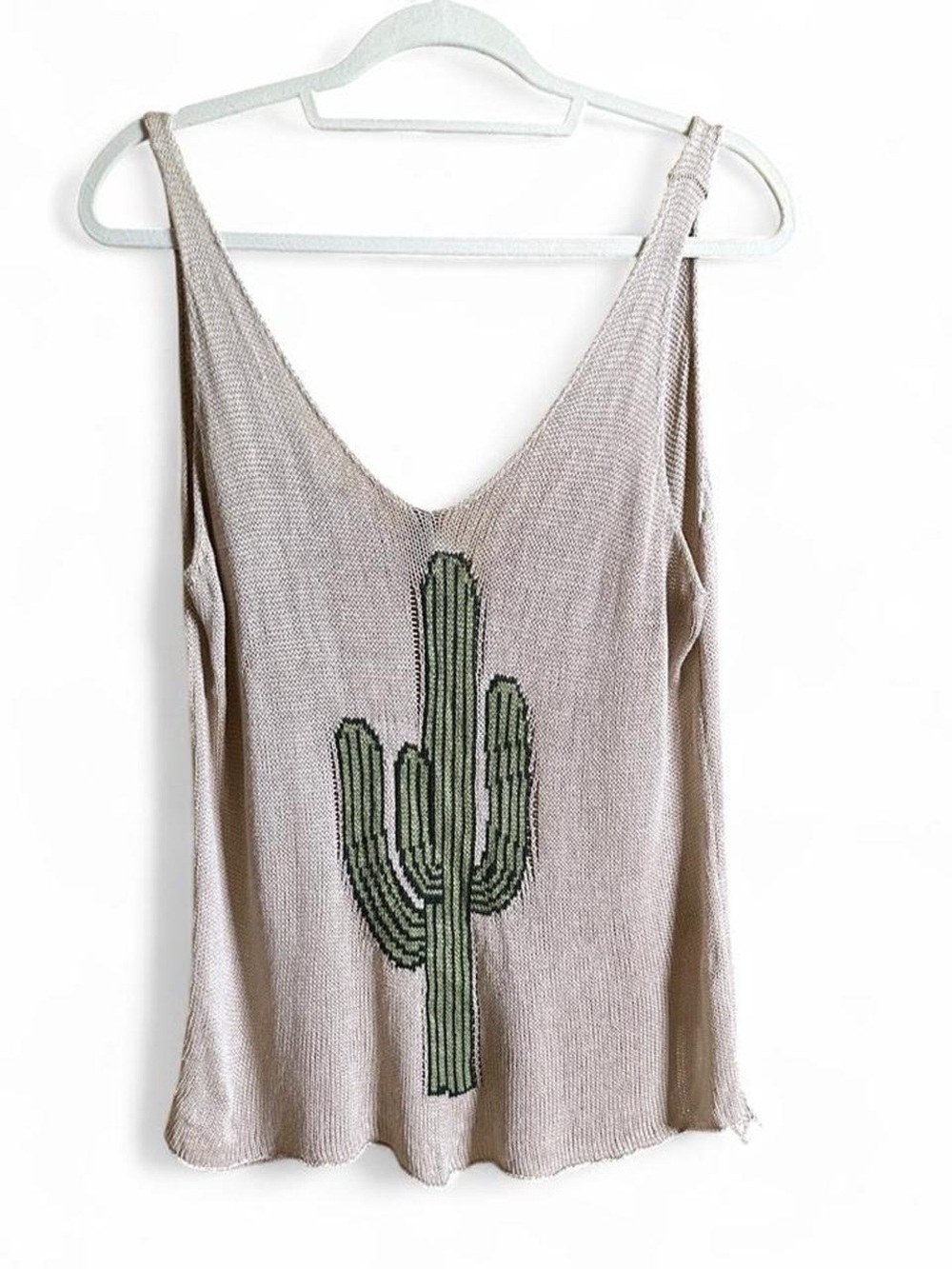 Show Me Your Mumu Desert Cactus Cruiser Flowy Knit Tank Top